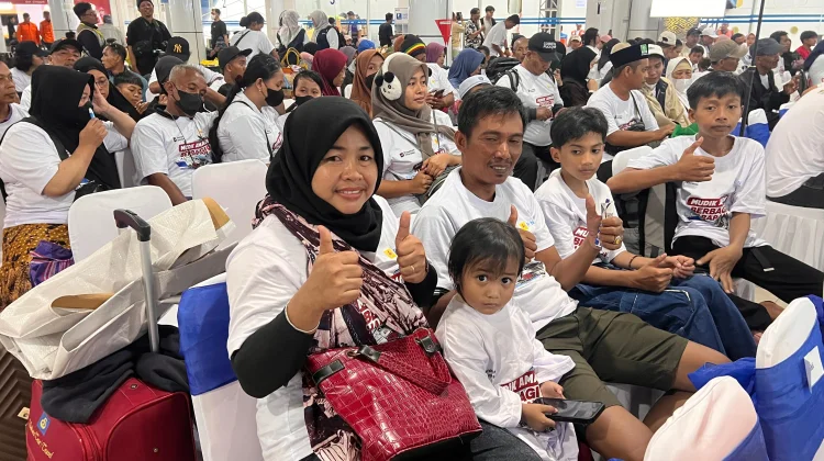 Ratusan Pemudik Balikpapan Antusias Ikuti Mudik Gratis Kapal Laut 2026