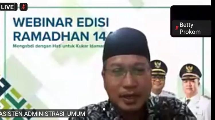 Korpri Kukar Gelar Webinar Warnai Pekan Terakhir Ramadan