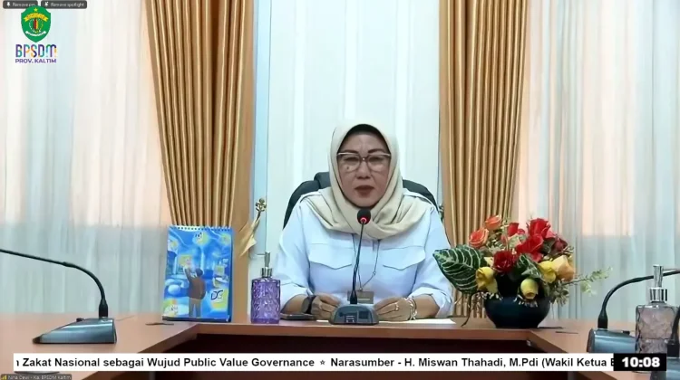 BPSDM Kaltim Dorong ASN Jadi Agen Perubahan lewat Gerakan Zakat