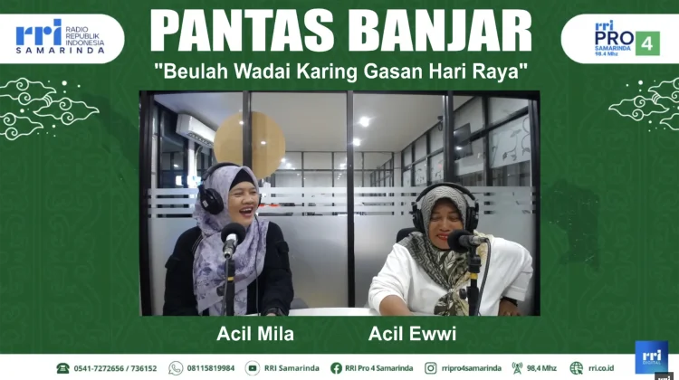 Tradisi Beulah Wadai Kering jelang Hari Raya Khas Warga Banjar Samarinda