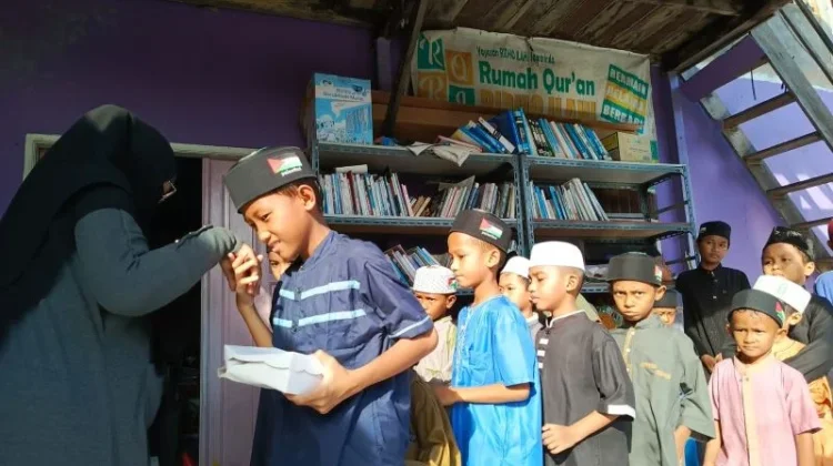 Rumah Quran Ridho Ilahi Samarinda Padukan Ilmu Agama dan Budaya Literasi Anak