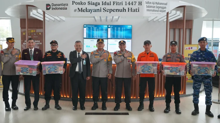 Kapolda Kaltim Tinjau Pos Pengamanan di Bandara dan Pelabuhan Balikpapan