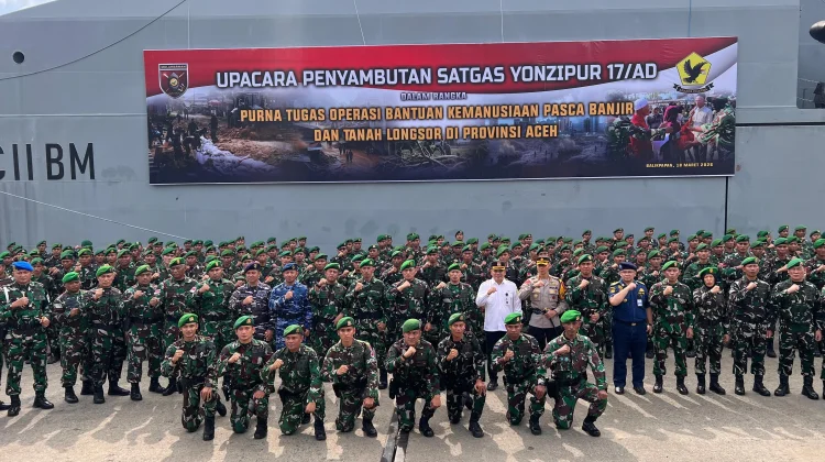 Satgas Yonzipur 17/AD Tuntaskan 218 Jembatan di Aceh dalam 2,5 Bulan
