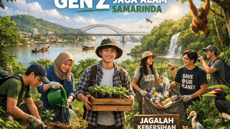 Ikhtiar Gen Z Jaga Kelestarian Alam Samarinda lewat Gerakan 'Isuk'