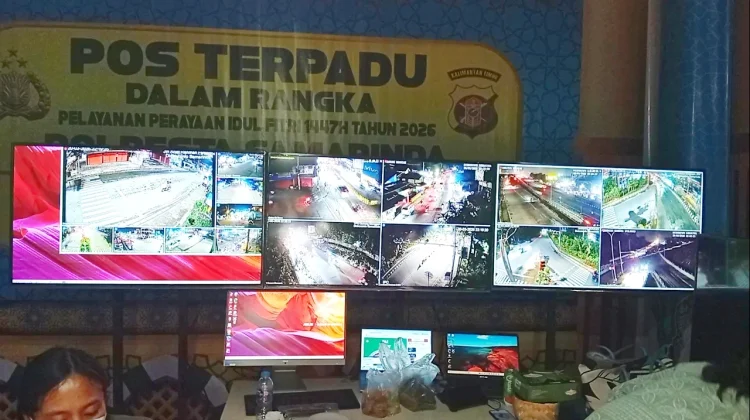 Pengamanan Pasca Lebaran di Samarinda Diperketat, Polisi Fokus Pusat Keramaian