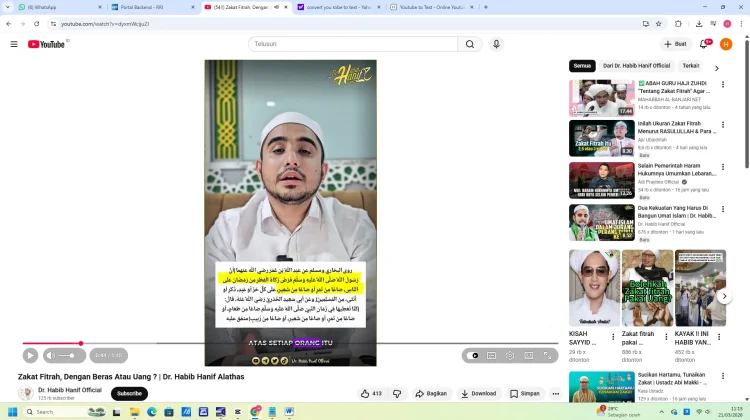 Zakat Fitrah Uang atau Beras Ini Penjelasannya