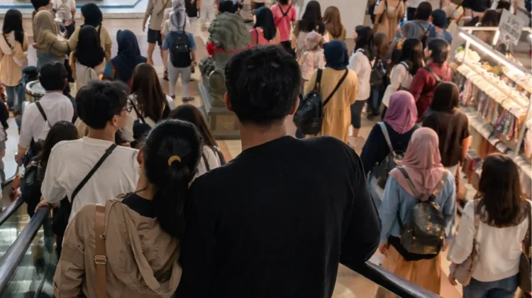Sisa Libur Lebaran Mall di Samarinda Masih Dipenuhi Pengunjung