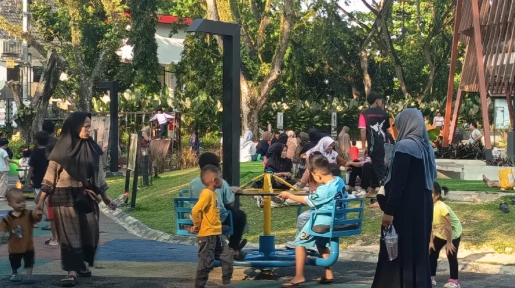 Edu Park Samarinda Jadi Tempat Santai Favorit Keluarga