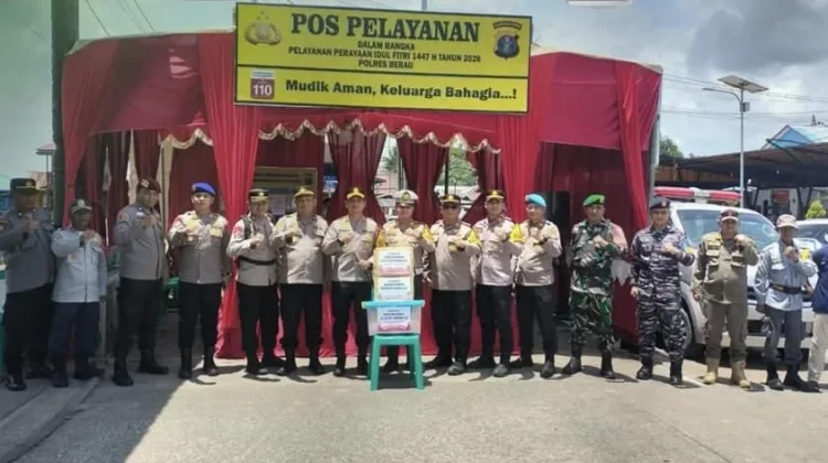 Kapolres Berau Cek Pengamanan Wisata Pulau Derawan