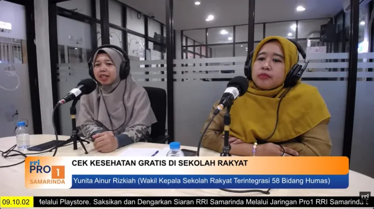Program CKG Dorong Kesehatan Siswa Sekolah Rakyat di Samarinda