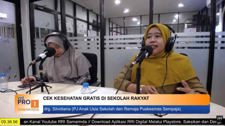 CKG Sekolah Rakyat di Samarinda Bantu Deteksi Dini Penyakit Pelajar