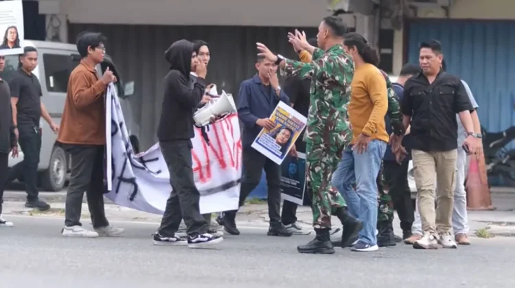 Aksi Mahasiswa di Kodim Balikpapan Tertib, TNI Tegaskan Aturan Demonstrasi