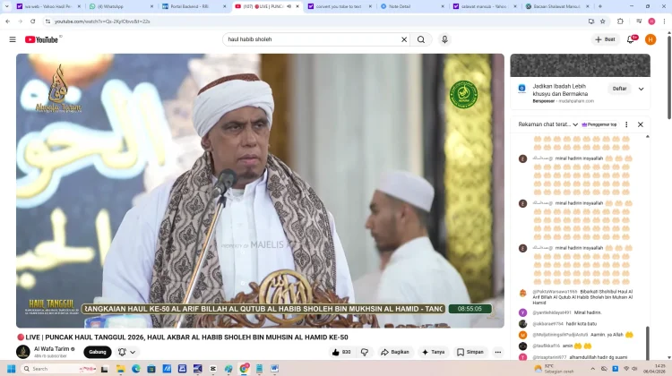 Haul Akbar ALHabib Sholeh Bin Muhsin ALHamid