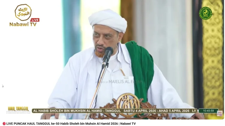 Haul Habib Sholeh: Hati Bersih Tausiyah Habib Taufiq