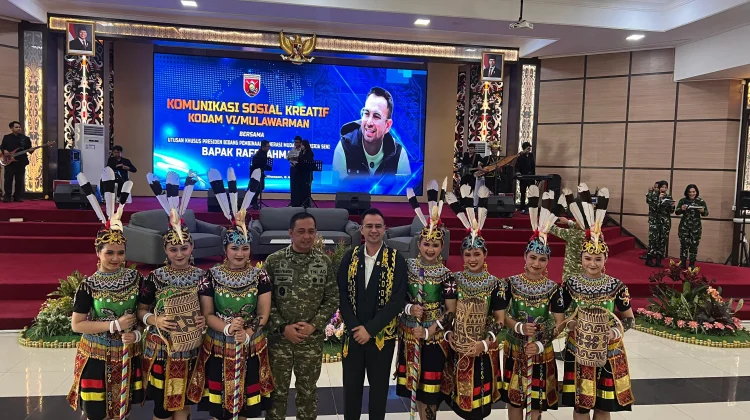 Pangdam VI/Mlw & Raffi Ahmad Pacu Kreativitas Pemuda di Kaltim