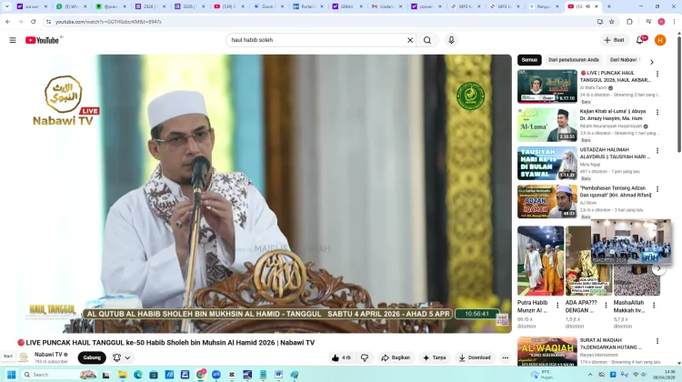 Haul ALHabib Sholeh: Tausiyah Habib Hasan Assegaf