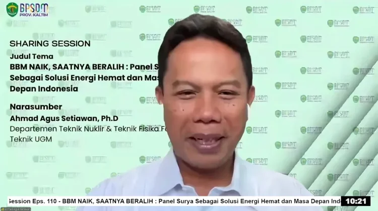 BPSDM Kaltim Tekankan Peran SDM dalam Energi Terbarukan