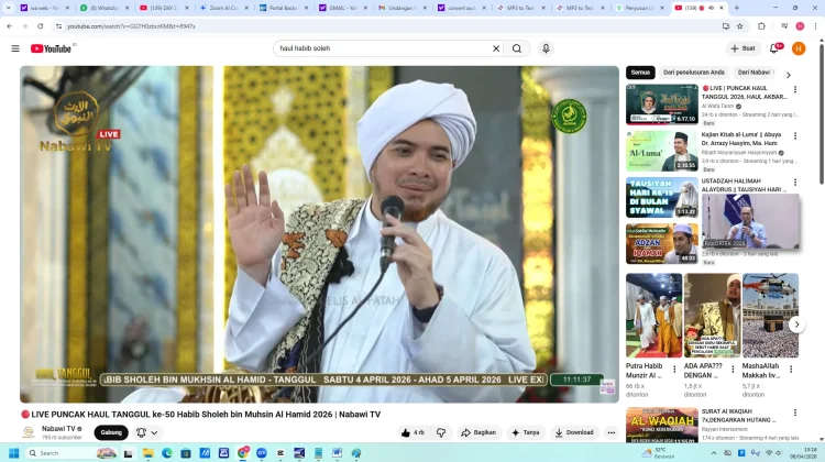 Haul Habib Sholeh: Tausiyah Habib Jindan bin Salim