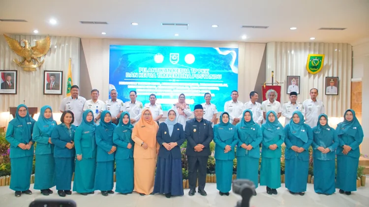 Bupati Berau Lantik PKK dan Posyandu, Tekan Stunting di 10 Kecamatan
