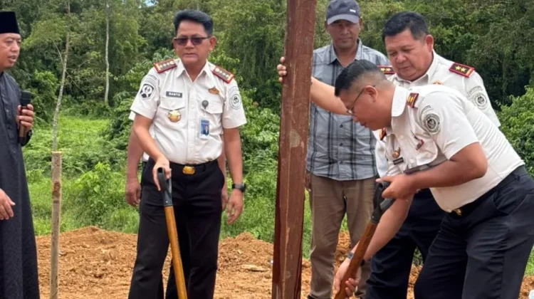 Lapas Tenggarong Bangun Kandang Ayam, Perkuat Pembinaan dan Ketahanan Pangan