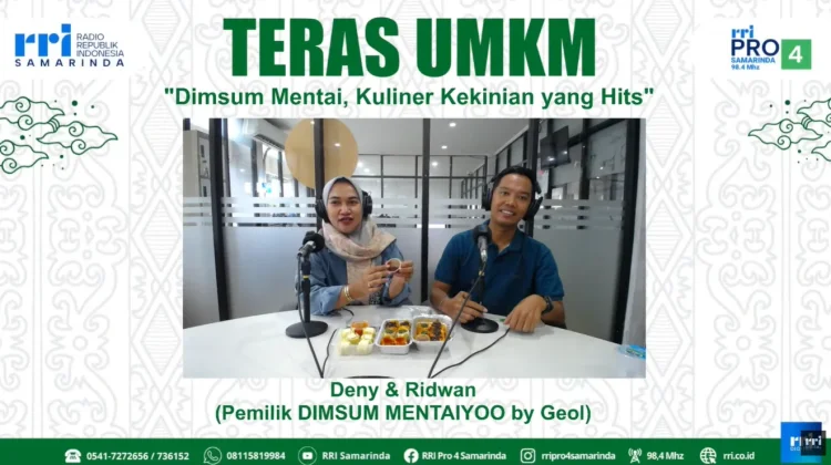 UMKM Tenggarong Seberang: Dimsum Mentaiyoo Tawarkan Rasa Orisinal