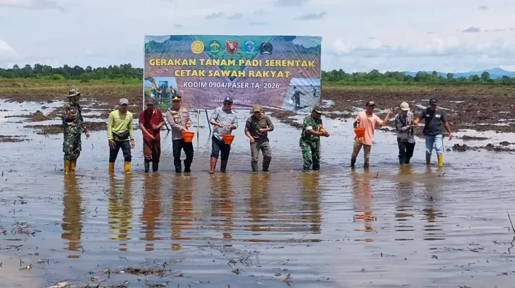 Dari Paser untuk Negeri: Tanam Serempak Perkuat Komitmen Ketahanan Pangan