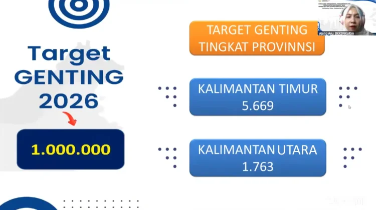 Target GENTING 2026 Tetap 1 Juta Sasaran, BKKBN Kaltim Siapkan Strategi
