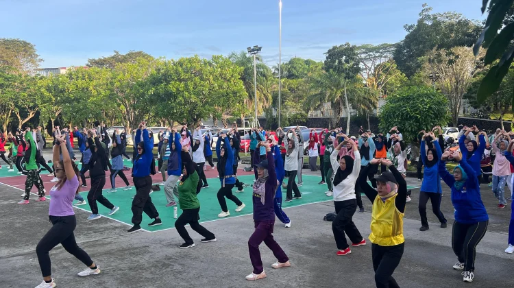 KORMI Balikpapan Rutin Gelar Senam Sehat