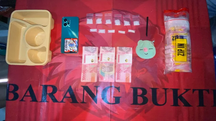 Bawa 11 Paket Sabu, Pria di Batu Kajang Diamankan Polres Paser