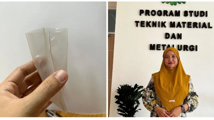Atasi Harga Plastik, ITK Balikpapan Ciptakan Bioplastik Kulit Singkong