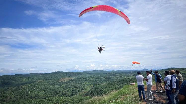 Jajaki Sultan Hills, Bupati Paser Dorong Kemajuan Sport Tourism jelang Porprov