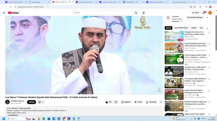 Kemuliaan Nabi Muhammad SAW oleh Habib Achmad AlHabsy