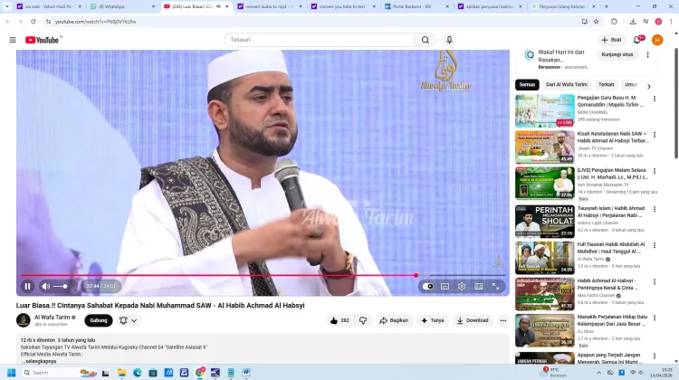 Bilal Ibnu Rabah Bermimpi Bertemu Rasulullah SAW