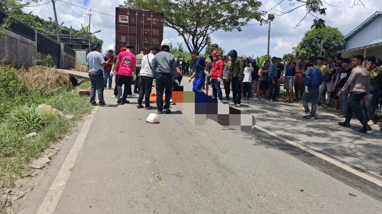 Kecelakaan Motor dan Truk di Ringroad 2, Ibu dan Anak Meninggal Dunia