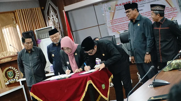 DPRD Berau Bahas Delapan Raperda dan Tetapkan Propemperda Tahun 2026
