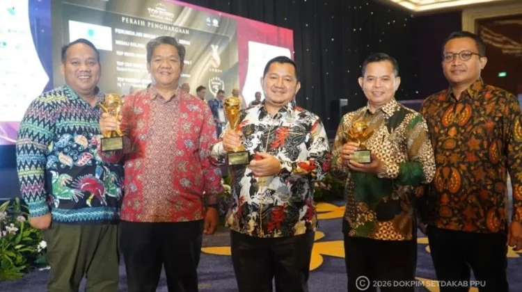 Bupati PPU Raih Top Pembina BUMD 2026
