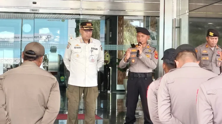Satpol PP Kaltim Gelar Simulasi Pengamanan Aksi