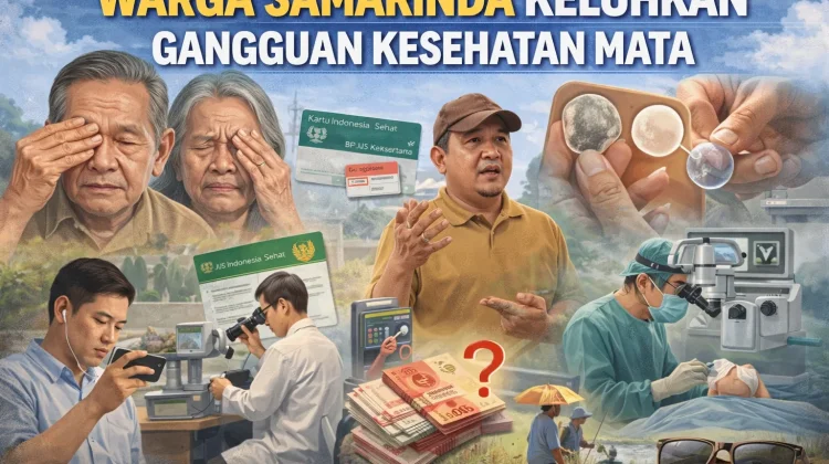 Kasus Katarak Meningkat, Warga Samarinda Soroti Layanan Kesehatan