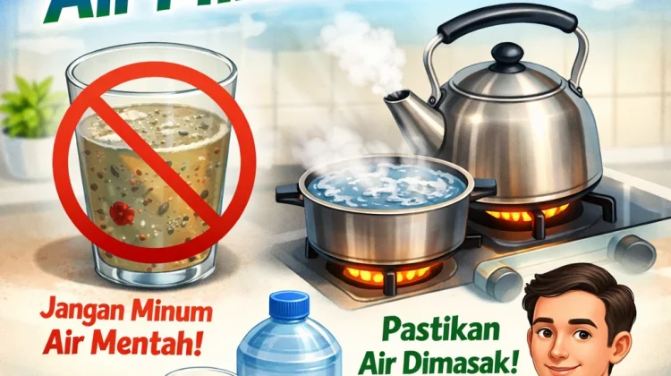 Dinkes Kaltim Ingatkan Masyarakat Konsumsi Air Minum Sehat