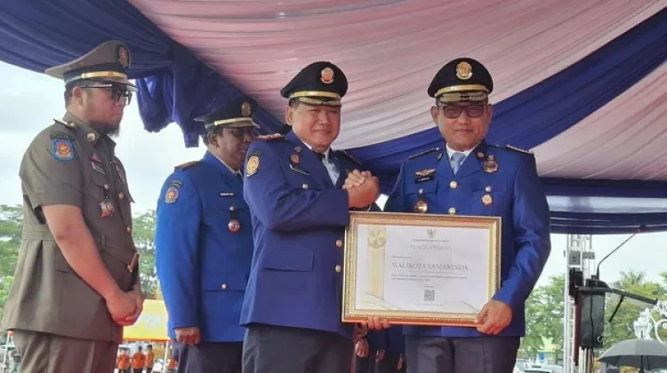 Samarinda Raih Penghargaan Nasional Pelaporan Data Kebakaran 2025