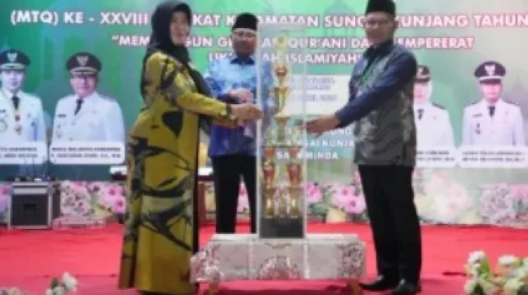 Kelurahan Teluk Lerong Ulu Sabet Juara Umum MTQ 2026