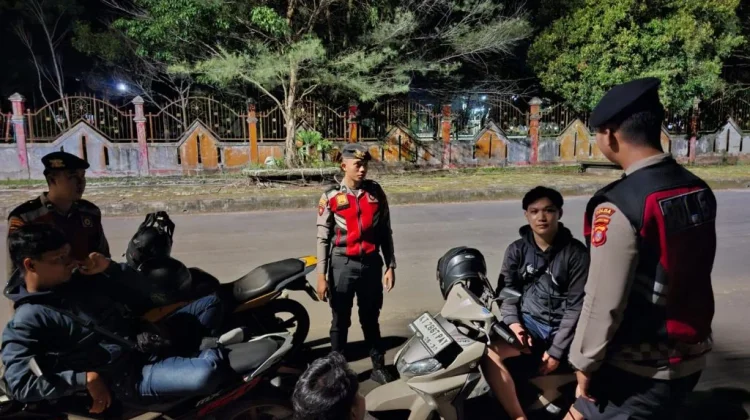 Cegah Balap Liar, Polisi Gencarkan Patroli Malam di Kutai Barat