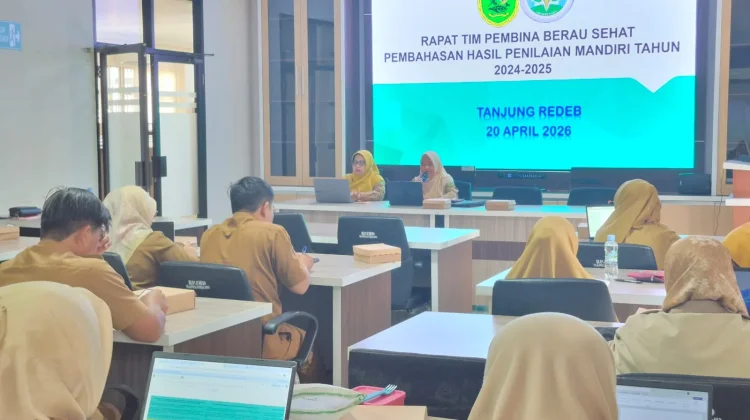 Pemkab Berau Bahas Hasil Penilaian Mandiri Program Berau Sehat 2024–2025