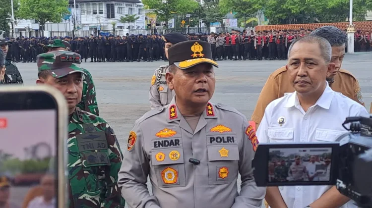 Kapolda Kaltim Pastikan Kawat di Kantor Gubernur Bukan Pembatas Massa Aksi