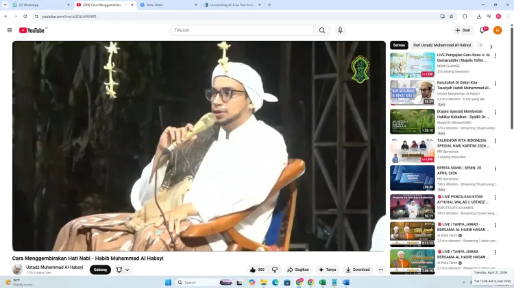 Proposal Ilmu Keberkahan melalui Nabi Muhammad SAW