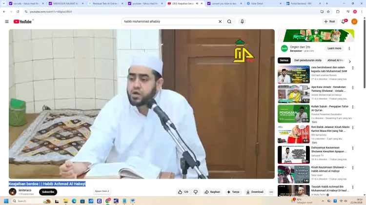 Keutamaan berdoa oleh Habib Achmad AlHabsyi