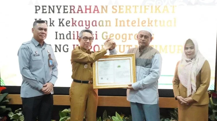 Pisang Kepok Kutim Resmi Kantongi Sertifikat Indikasi Geografis