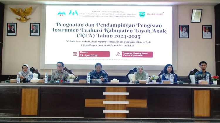 Judul: Berau Perkuat Evaluasi KLA Menuju Predikat Nindya