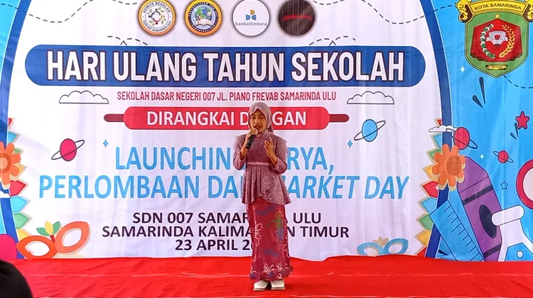 HUT SDN 007 Samarinda Ulu Menjadi Ajang Penguatan Kreativitas Siswa