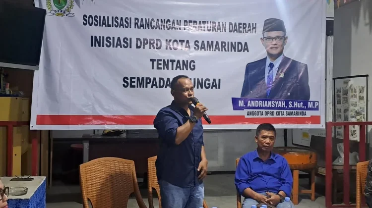 Sosper Raperda Sempadan Sungai, Komisi III DPRD Samarinda Tampung Aspirasi Warga